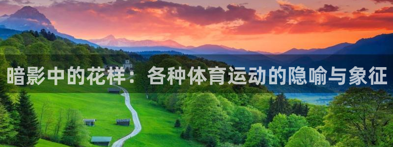 米兰体育app：暗影中的花样：各种体育运动的隐喻与象征